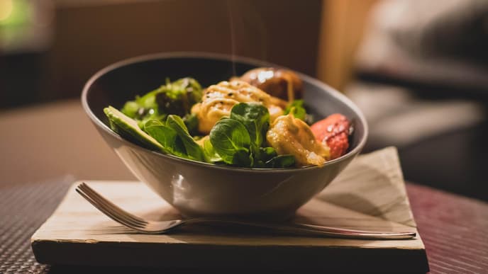 Bowl mit Salat