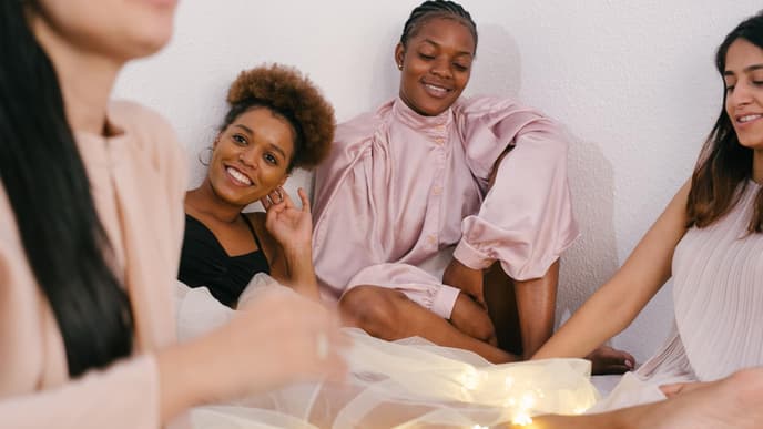 Vier verschiedene Frauen