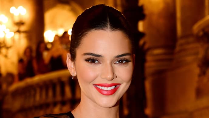 Kendal Jenner strahlendes Lächeln