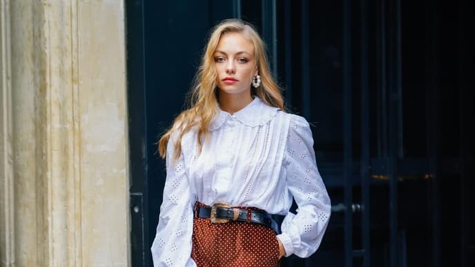 Anouchka Gauthier auf der Paris Fashion Week