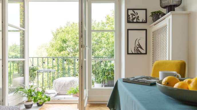 Geöffnetes Fenster
