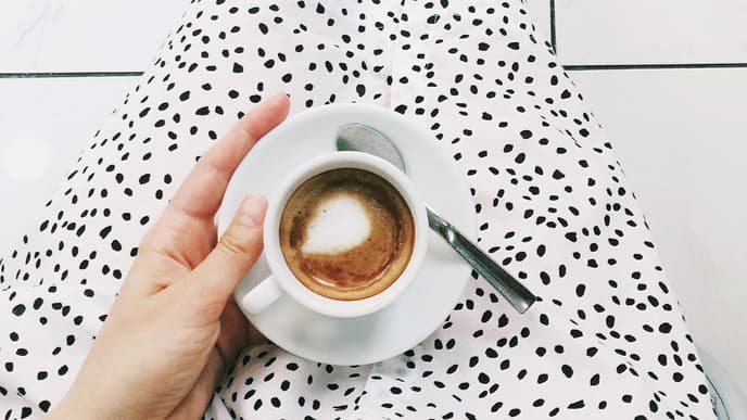 Kaffee nach dem Aufstehen