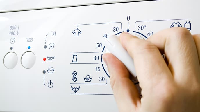 Temperaturregler einer Waschmaschine