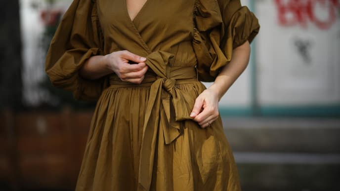 Sommerkleid braun