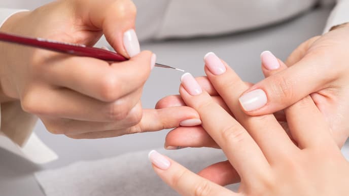 filigrane French Manicure