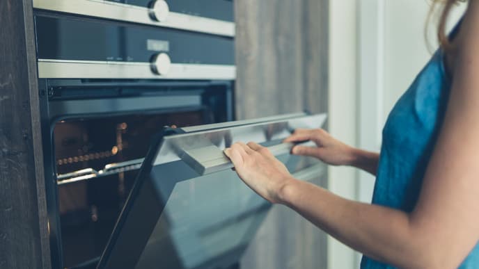 Lebensmittel Backofen