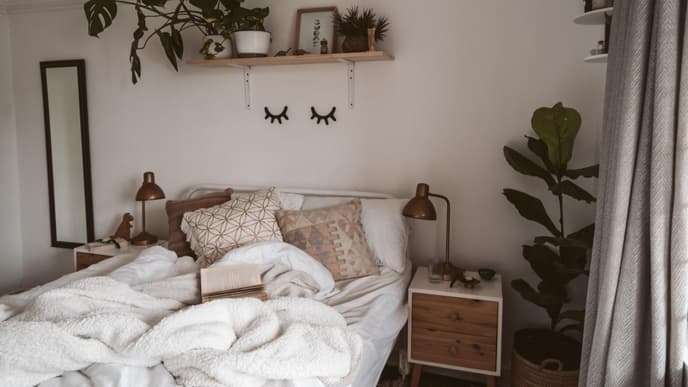 Schlafzimmer gemütlich