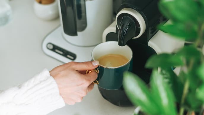 Kaffee wird gekocht