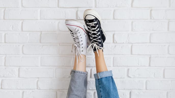Zahnpasta-Hack Schuhe
