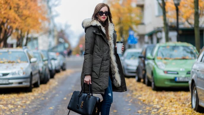Parka kombinieren