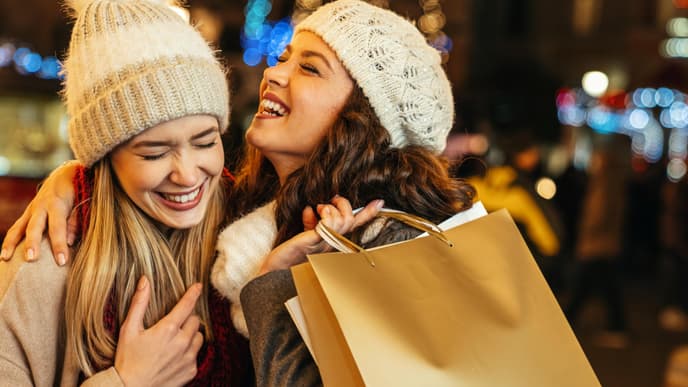 Secondhand Shopping Weihnachten