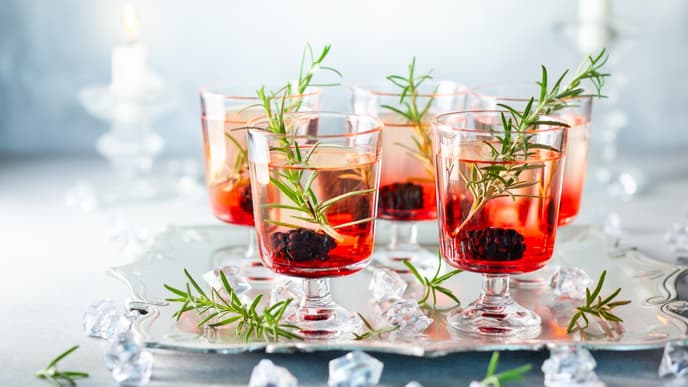 Weihnachtscocktails