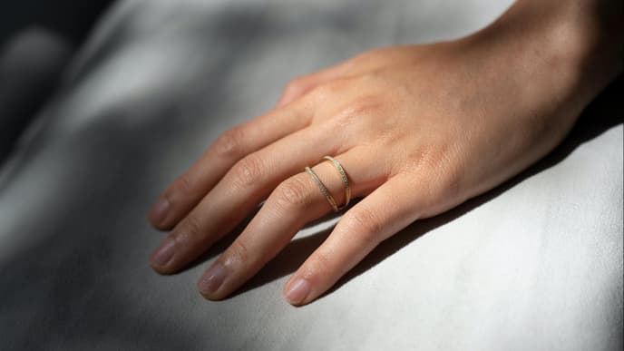 Hand mit Ring