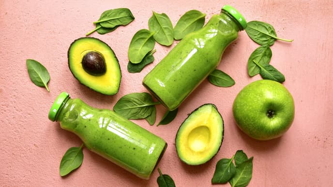 Grüner smoothie