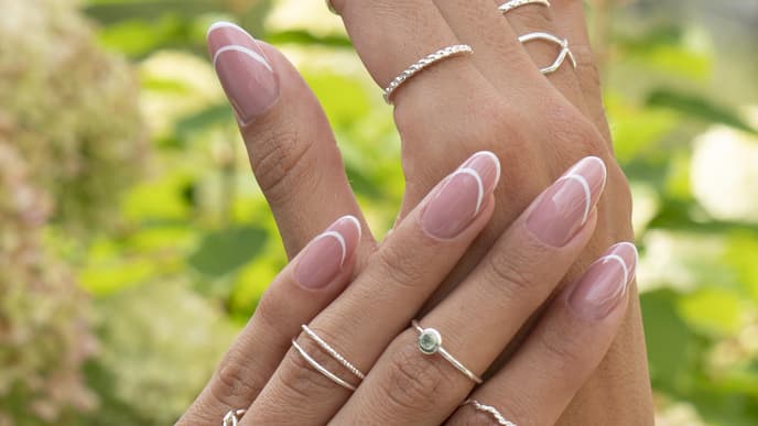 Double French Nails
