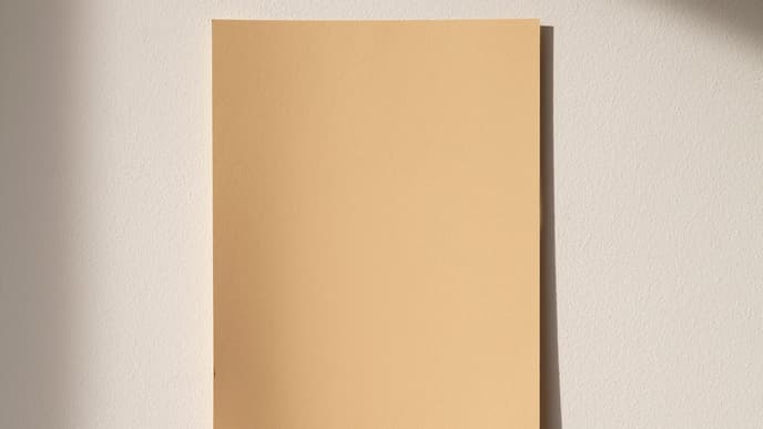 Unbeschriebenes Blatt Papier