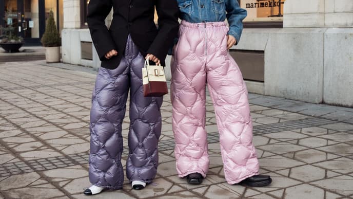 Puffer Pants Mode-Trend