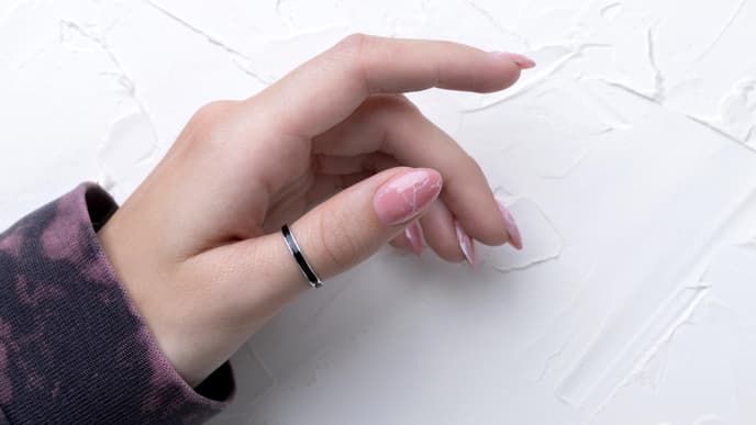 Nagel-Trend Marble Nails