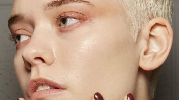 Braune Mascara