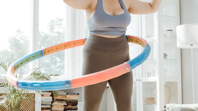 Hula Hoop Muskeln