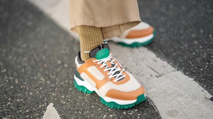 Sneaker im Frühling