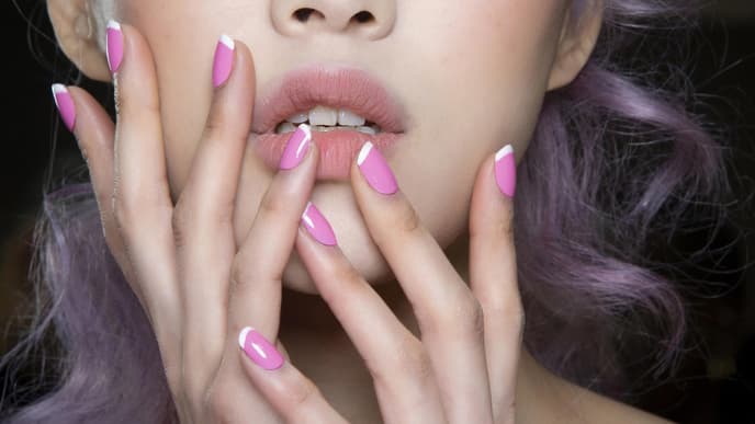 Barbie French Nails
