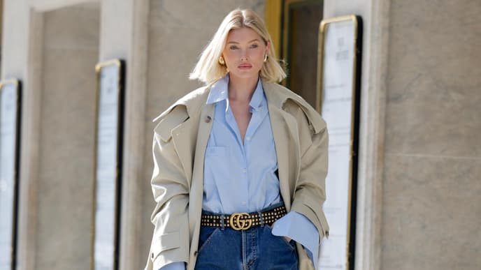 Elsa Hosk mit French Tuck