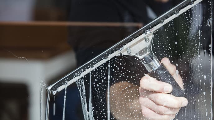 Fenster putzen