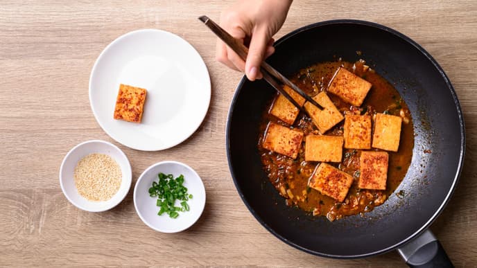 Tofu zubereiten