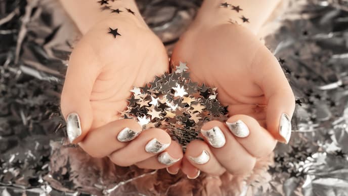 Velvet Star Nails
