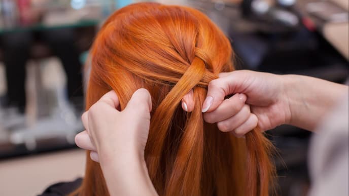 Haare flechten