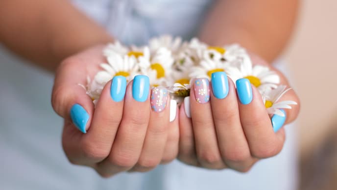 Daisy Nails Nagel-Trend
