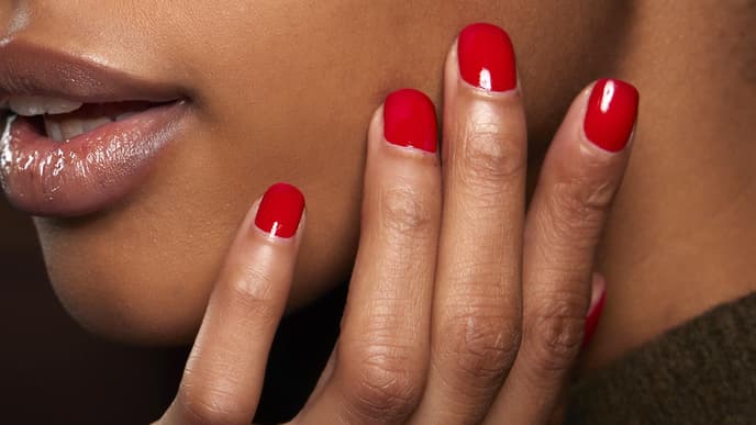 Cherry Jello Nails