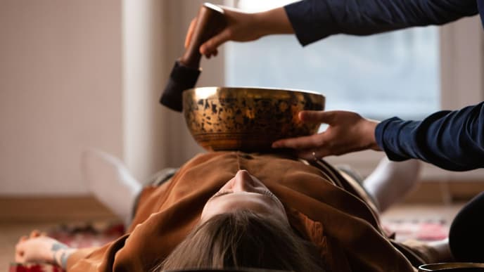 Klangschalentheraphie