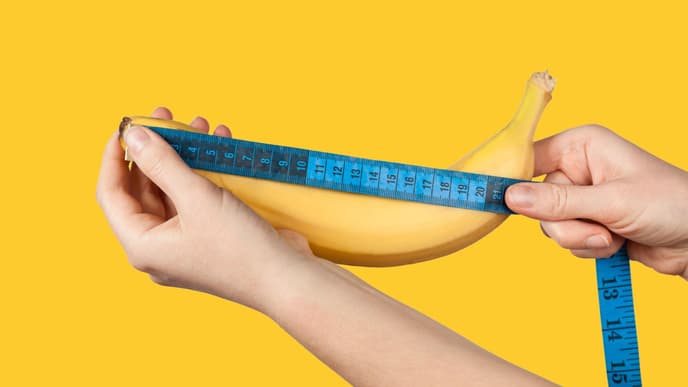 Banane Maßband
