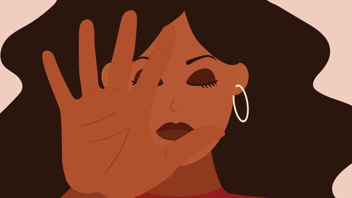 Sexueller Übergriff Illustration