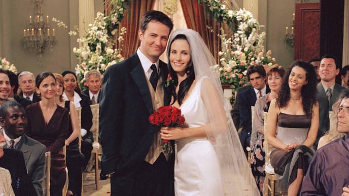 Monica und Chandler 