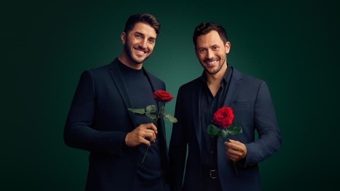 Die Bachelors Sebastian Klaus und Dennis Gries