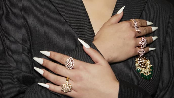 Frosty Pearl Nails