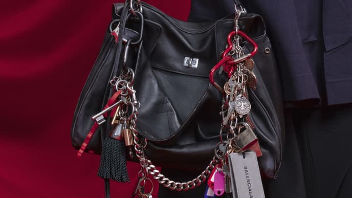 Verzierte Tasche von Balenciaga