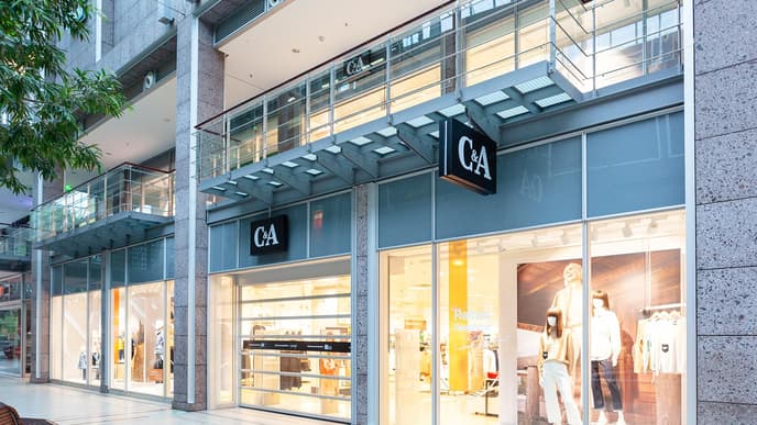 C&A-Filiale von außen