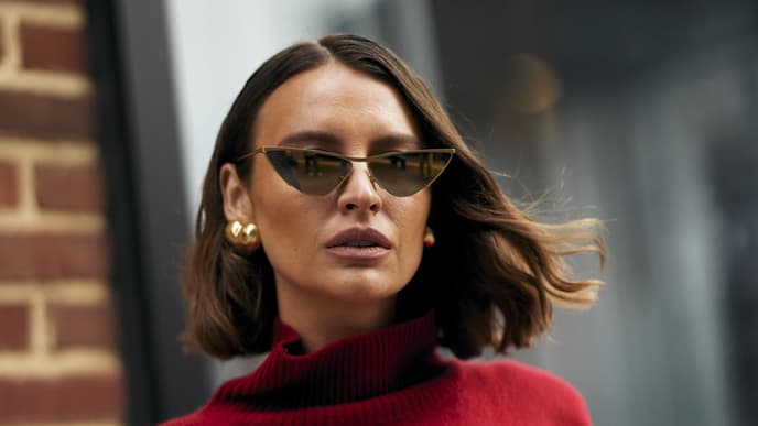 Gesunde Haare in Bob-Frisur