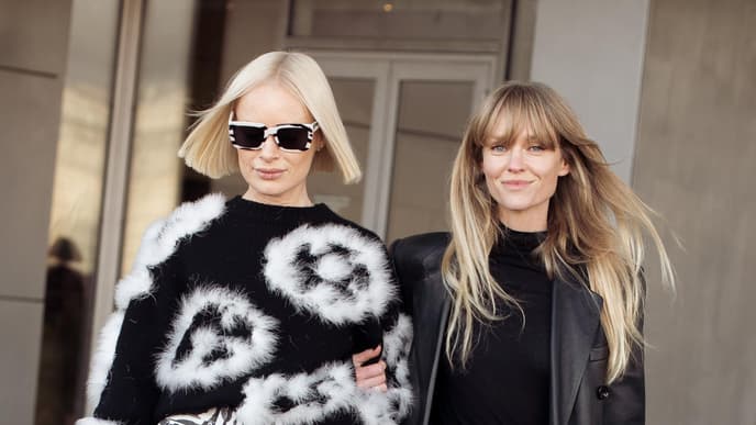 Thora Valdimars und Jeanette Madsen
