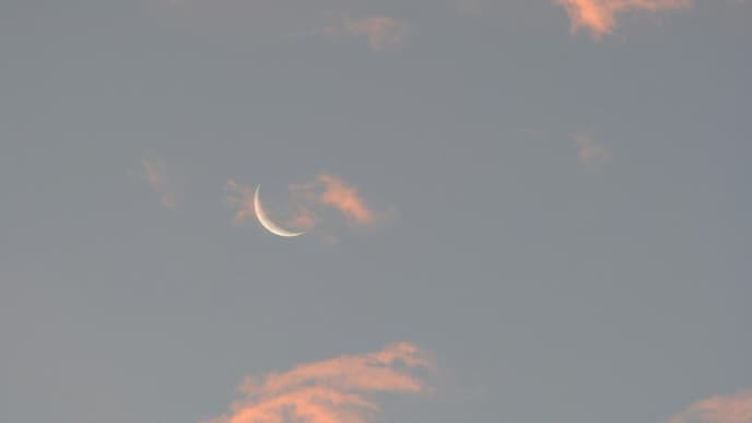 Mond am Himmel