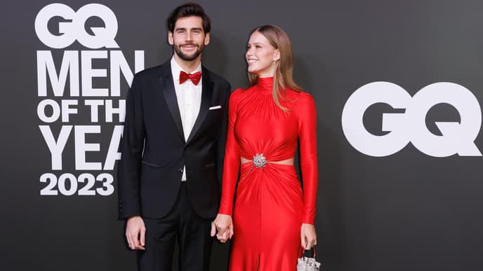 Álvaro Soler und Frau Melanie Kroll