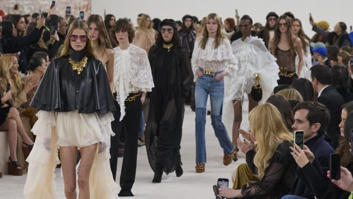 Modenschau Chloé Paris Fashion Week 