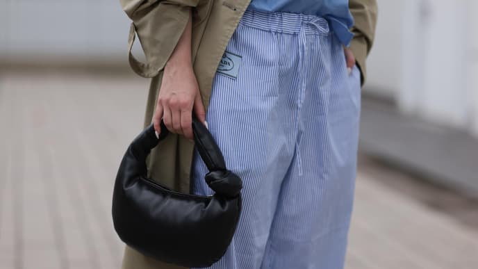Maria Barteczko mit Pyjamahose