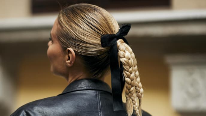Blonde Haare