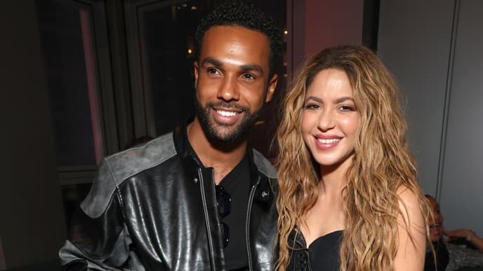 Lucien Laviscount und Shakira 