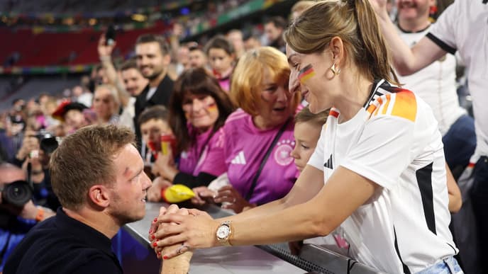 Lena Wurzenberger und Julian Nagelsmann 